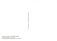 CPM Lettre R ornee d'une Resurrection