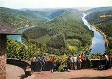 CPM Blick zur Saarschleife vom Aussichtspunkt Cloef bei Orscholz /Saar