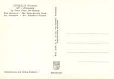 CPM Versailles L'Orangerie La Piece d'eau des Suisses