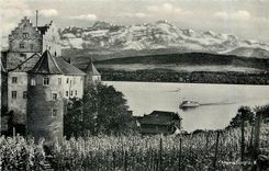 CPM Meersburg a. B. Altes Schloss mit Altmonn und Saentis 92504m)