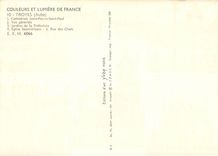 CPM Souvenir de Troyes