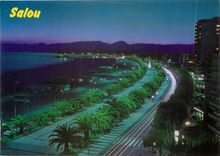 CPM Costa Dorada Tarragona Salou  Plage et vue partielle