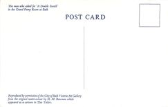 CPM The man who asked for "A Double Scotch" in the Grand Pump Room at Bath