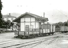 CPM Tout le parc marchandises a Tesserete M41 L31 K21 et 22 1964