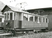 CPM Automotrice ABe 2/4 102 a Stansstad Mai 1962