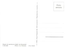 CPM Wagon de service au depot de Stansstad 17.09.1961