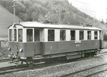 CPM Automotrice Be 2/4 12 a Stans Mai 1962