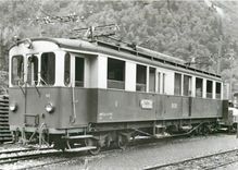 CPM Automotrice a cremaillere ABFZeh 103 a Obermatt Mai 1962
