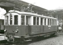 CPM Automotrice ABFe 2/4 a Engelberg Mai 1962