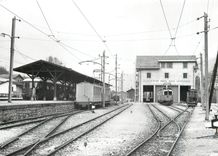 CPM Leuk-SBB installations de la gare et depot LLB 29.4.1967