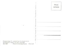 CPM Chasse-neige X1 construit sur le chassis de la locomotive a vapeur du LLB. Leuk-SBB 29.4.1967