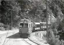 CPM Sur la route en dessous d'Albinen 15.4.1967