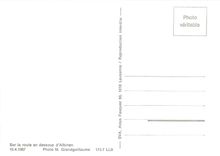 CPM Sur la route en dessous d'Albinen 15.4.1967
