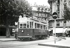 CPM Geneve Eaux-Vives Ce 2/2 104 pour Petit-Lancy 17.8.1948
