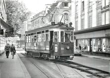 CPM Aiguille volante a la rue du Stand 16.9.1971