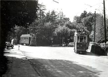 CPM Croisement a la bifurcation rte de St-Georges rte du Petit-Lancy 16.9.1971