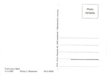 CPM Train pour Mett 11.4.1967