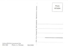 CPM Voiture B3 29 a Interlaken-Ost 28.3.1964