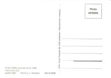 CPM F3 50 (1890) reconstruit en 1929. Interlaken-Ost Juillet 1961