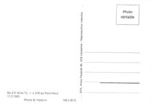 CPM Be 2/3 18 ex TL + L216 au Pont-Neuf 17.2.1985