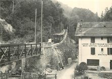 CPM He 2/2 11 et 2 voitures a l'usine electrique de Sublin vers 1914