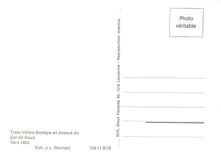 CPM Train Villars-Bretaye en dessus du Col de Soud. Vers 1925