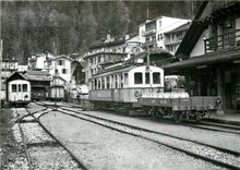 CPM Arrivee d'Aigle au Sepey 10.5.1969