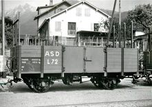 CPM L 72 en gare d'Aigle