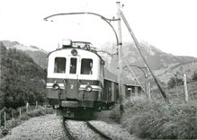 CPM Train de "desalpe" en dessus d'Exergillod 5.10.1987