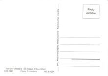 CPM Train de "desalpe" en dessus d'Exergillod 5.10.1987