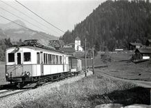 CPM Train pour Aigle a Vers-l'Eglise 7.10.1972