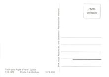 CPM Train pour Aigle a Vers-l'Eglise 7.10.1972