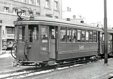 CPM Voiture B3 1322 a l'Aeschenplatz 3.1.1968