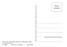 CPM Voiture B3 1322 a l'Aeschenplatz 3.1.1968