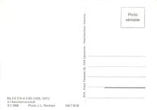CPM Be 2/2 210 et 2 B2 a l'Aeschenvorstadt 3.1.1968