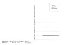 CPM Be 2/2 204 + B2 1058 + B2 1054 sur la ligne 2 1.5.1960