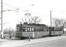 CPM Be 4/4 400 a la Muenchensteinerstrasse 25.3.1968