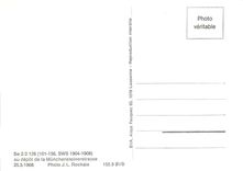 CPM Be 2/2 126 au depot de la Muenchensteinerstrasse 25.3.1968
