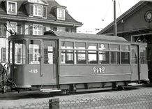 CPM B2 1125 au depot de la Muenchensteinerstrasse 25.2.1968