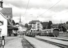 CPM En gare de Fais 15.8.1967
