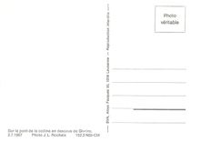 CPM Sur le pont de la colline en dessous de Givrins 2.7.1967