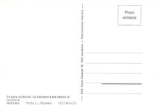 CPM En gare du Muids. Le batiment a ete demoli et remplace 22.9.1963