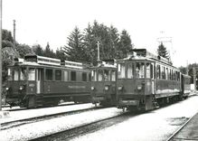 CPM En gare de Saint-Cergue 13.6.1971