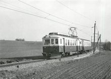 CPM ABDe 4/4 2 et B 26 pres de Reverolle 27.2.1971
