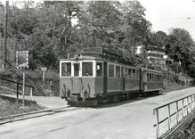 CPM Train pour Lugano a Belvedere di Porza 21.5.1967