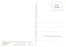 CPM ABFe 4/4 1 B4 15 et B 13 devant la remise de Tesserete 21.5.1967