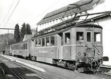 CPM SITB CFe 3/4 90 fabrikneu vor der Wagenfabrik Schlieren