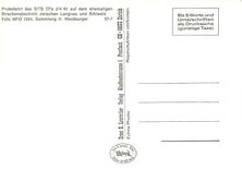 CPM SITB-Doppelpendel Be 2/4 82+ B46 Be 2/4 81 in Langnau-Gattikon 21.3.1973