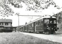 CPM Probefahrt des SITB CFe 2/4 81 auf dem ehemaligen Streckenabschnitt zwischen Langnau und Sihlwal