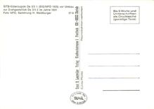 CPM SITB-Pendelzug CFe 4/4 91 + Ct4ue auf Probefahrt im Sihlwald 1955